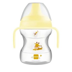 Mam - Tasse Avec Anse 6 Mois et + Jaune Girafe - 190ml