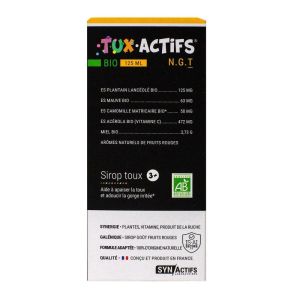 Tux Actifs Bio - Sirop Toux enfant - 125 ml