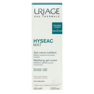 Uriage - Hyseac Mat gel crème matifiant - 40ml