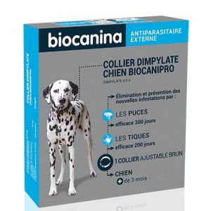 Biocanina - biocanipro insecticide pour chien - 1 collier