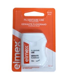 Elmex - Fil dentaire ciré - 50m