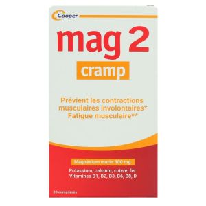 Cooper - Mag2 Cramp - 30 comprimés