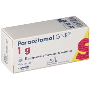 Sandoz - Paracétamol GNR 1 g - 8 comprimés