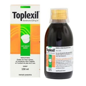 Toplexil - Toux sèches et irritatives - 150ml