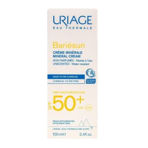 Uriage - Bariésun crème minérale SPF50+ - 100ml