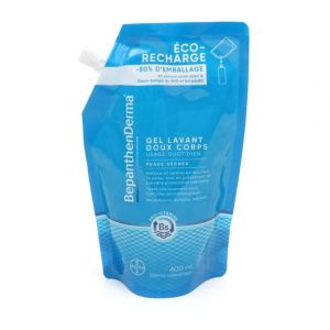 BepanthenDerma - Gel lavant doux corps éco-recharge - 400 ml