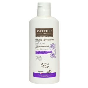 Cattier - Mousse nettoyante visage Nuage Céleste - 150 ml