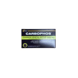 Cooper - Carbophos Charbon végétal - 40 comprimés à croquer
