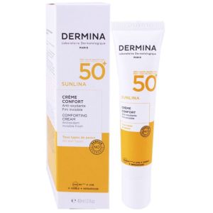 Dermina - Sunlina SFP50+ créme confort - 40ml