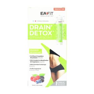 EAFIT - Drain' détox effervescent - 30 comprimés effervescents