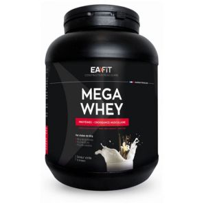 Eafit - Mega Whey Croissance Musculaire vanille - 750g