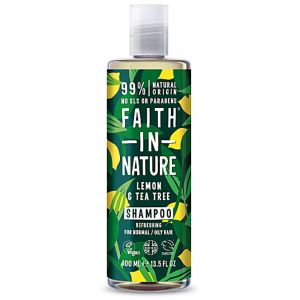 Faith in Nature - Shampooing citron et arbre à thé - 400 ml