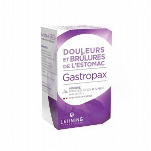 Lehning - Gastropax brulures d'estomac - poudre 100g