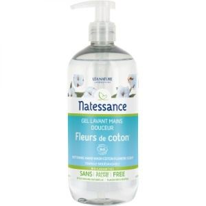 Natessance - Gel lavant mains douceur fleurs de coton - 500 ml