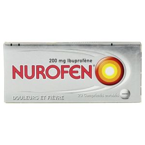 Nurofen 200mg - 20 comprimés enrobés