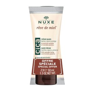 Nuxe - rêve de miel crème mains riche - 2x50ml