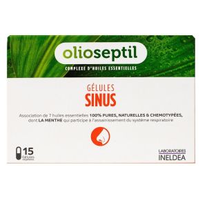 Olioseptil - Gélules sinus - 15 gélules