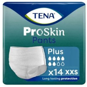 Tena - Proskin Pants Culottes absorbantes plus 6 gouttes taille XXS - 14 unités