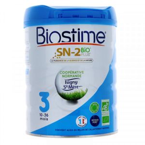 Biostime - SN-2 Bio Plus 3ème âge - 800g