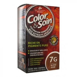 Color & Soin - Coloration Permanente - 7G Blond doré