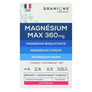 Granions - Magnésium max - 90 comprimés