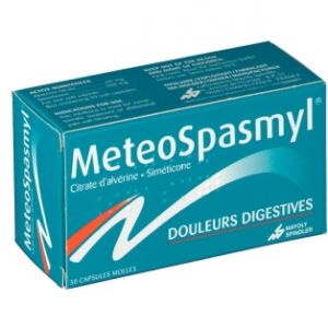 Meteospasmyl - douleurs digestives - 30 capsules