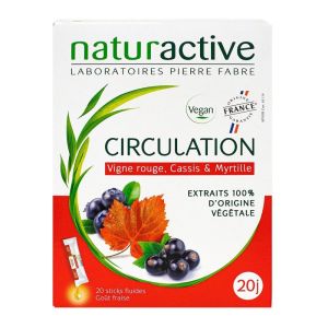 Naturactive - Circulation - 20 sticks fluides