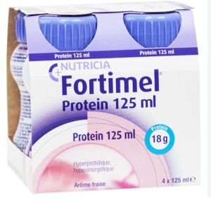 Nutricia - fortimel protein fraise 4x125ml