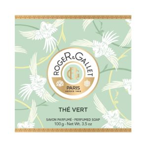 Roger & Gallet - Savon rond parfumé Thé vert - 100g