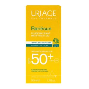 Uriage - Bariésun fluide matifiant SPF50+ - 50ml