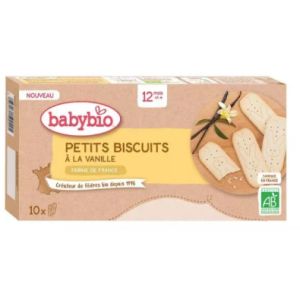 Babybio - Petits biscuits à la vanille - x10