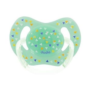 Dodie - Sucette physiologique orthodontiste silicone avion 18 mois+