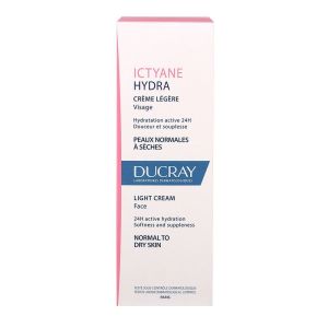 Ducray -Ictyane Hydra crème légère visage - 40ml