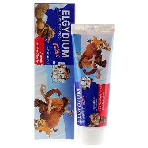 Elgydium - Kids - gel dentifrice - Age de Glace - fraise givrée - 50 ml