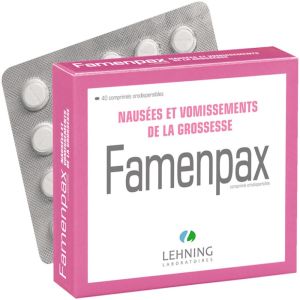 Famenpax Nausées et Vomissements - 40 comprimés