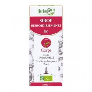 HerbalGem - Sirop refroidissements Gorge - 150ml