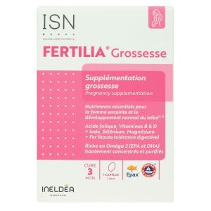 Ineldea - Fertilia® Grossesse - 90 capsules