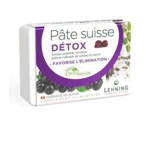 Lehning - Pâte Suisse détox - 40 gommes