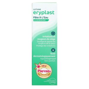 Lustine - Eryplast pâte à l'eau irritations et rougeurs du siège - 75g