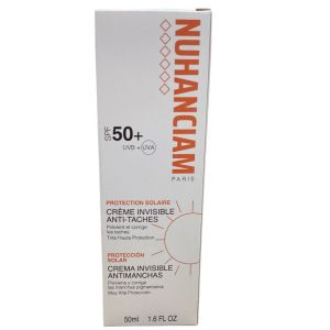 Nuhanciam - crème invisible anti-taches solaire spf50 - 50mL