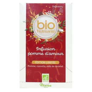 Nutrisanté - Infusion Pomme d'Amour - Bio 20 Sachets