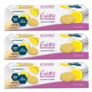 Nutrisens - galettes citron HP HC - 3x125g