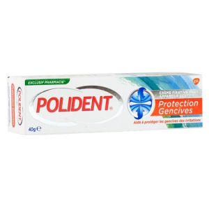 Polident - Protection gencives - crème fixative pour appareils dentaires
