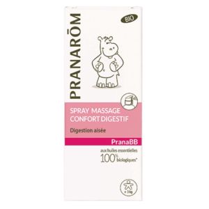 Pranarom - Spray massage Confort digestif - 15ml