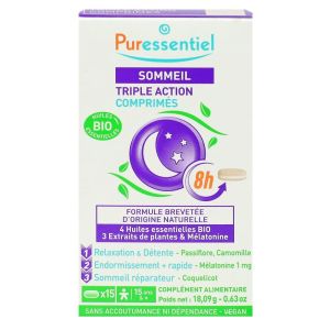 Puressentiel - Sommeil triple action - 15 CPs