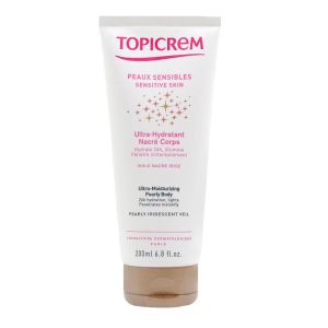 Topicrem - Lait ultra-hydratant nacré corps - 200ml