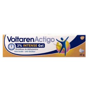 Voltaren Actigo - Intense gel anti douleur 2% - 30g