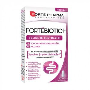 Forté Pharma - FortéBiotic+ Flore intestinale - 30 gélules