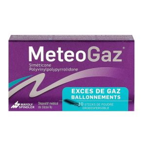 Meteogaz - sticks de poudre orodispersible