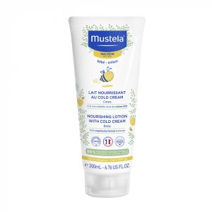 Mustela - Lait nourrissant au cold cream - 200ml